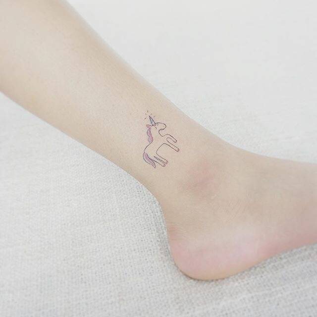 女生创意小纹身图案