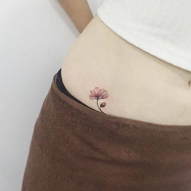 女生创意小纹身图案