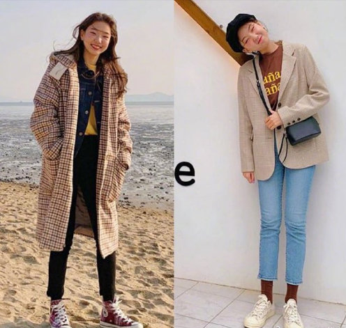 活力满满的休闲Look百搭平底鞋穿搭参考
