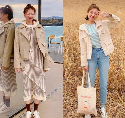 活力满满的休闲Look百搭平底鞋穿搭参考