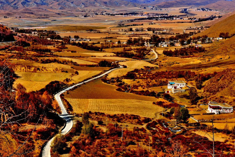 四川川西旅游风景美如画自然风景图片