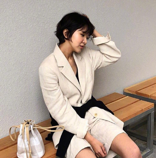 时尚短发图片_女生短发造型图片