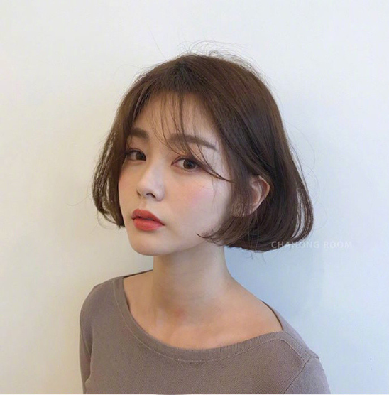 时尚短发图片_女生短发造型图片