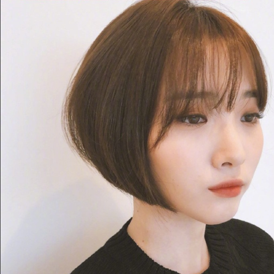 时尚短发图片_女生短发造型图片