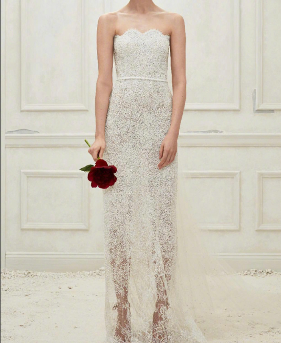 Oscarde la Renta2019秋季婚纱图片