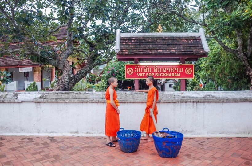 老挝旅游风景照片