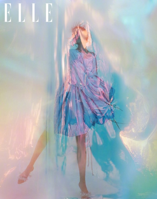 中国女演员周迅《elle》五月封面大片