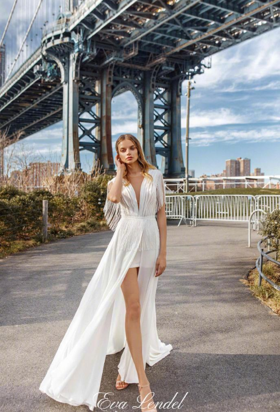 超好看的嫁衣婚纱图片
