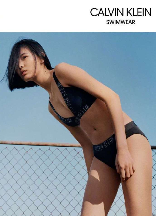 中国超模新秀赵佳丽春夏广告图片