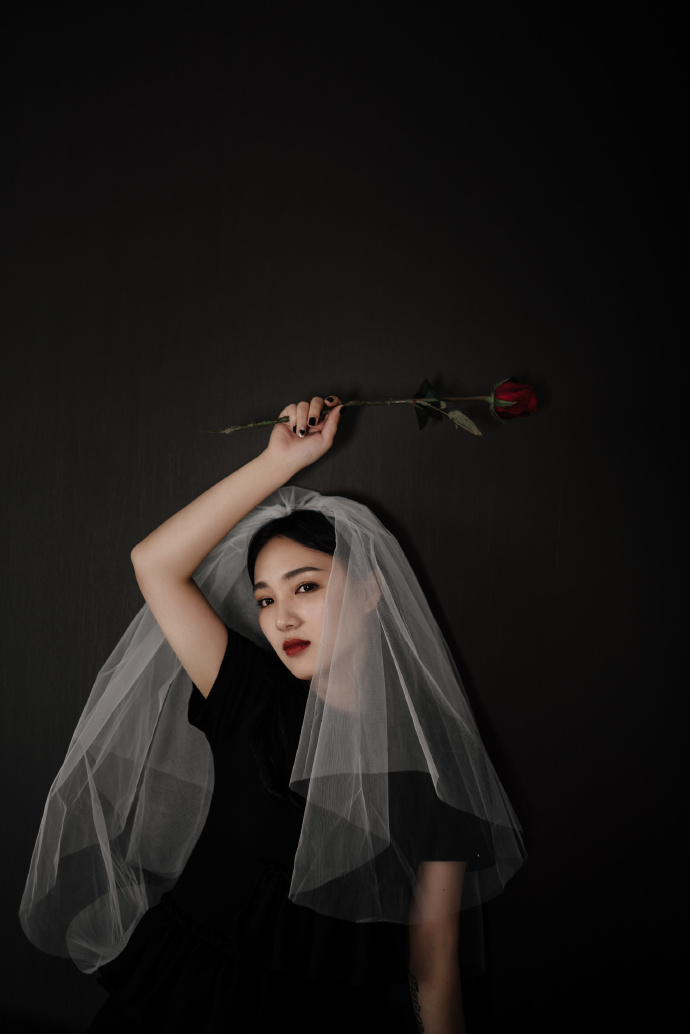 80后个性婚纱照图片