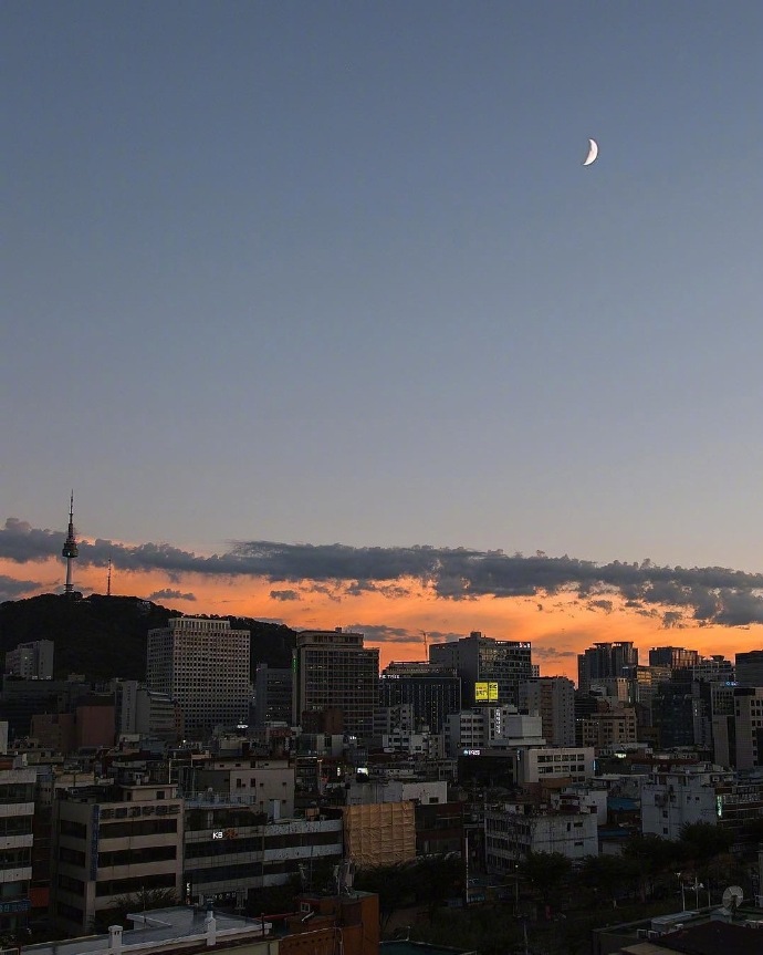 唯美日落黄昏风景图片