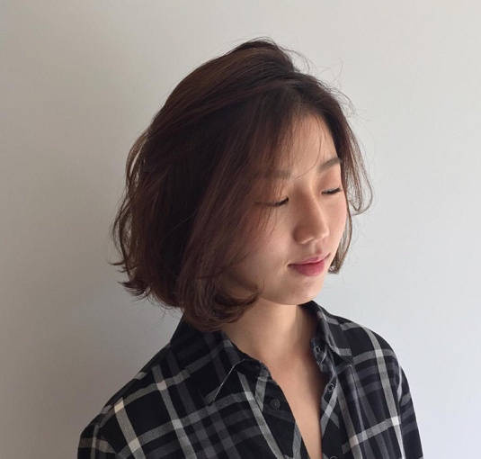 时尚齐耳短发图片 流行短发美女图片