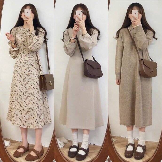 超爱的春季服装搭配图片