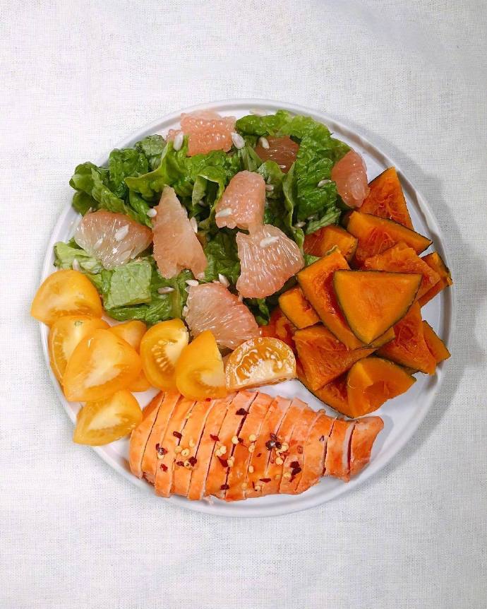 每日早餐营养低脂减脂餐