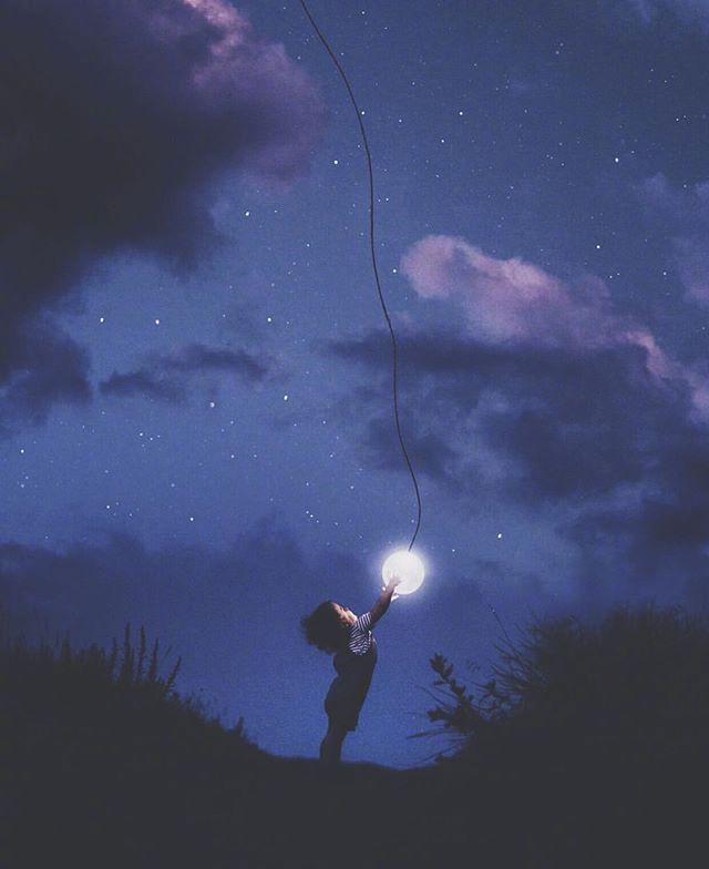 唯美夜晚风景图片 日子不是用来将就的