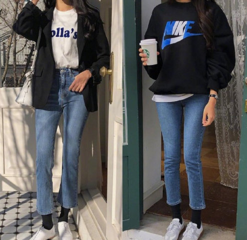 休闲的轻熟春季搭配图片