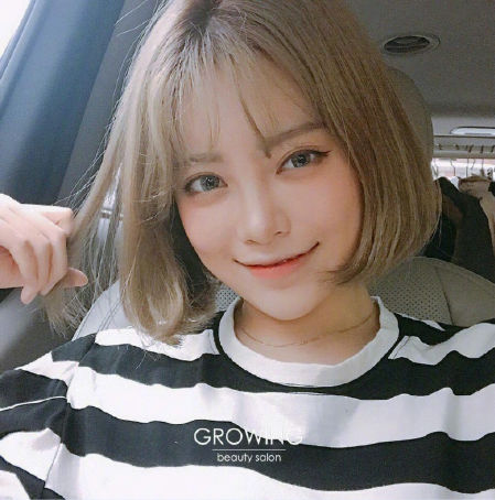 日系短发美女图片 女生短发发型图片