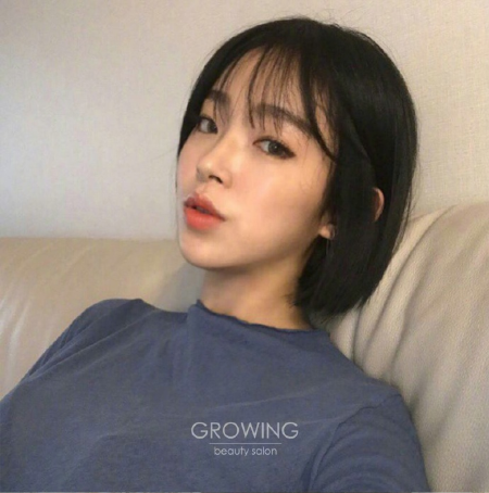 日系短发美女图片 女生短发发型图片