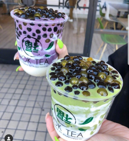 好想喝珍珠奶茶珍珠超多的那种