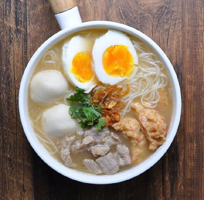 今日份面食早餐图片