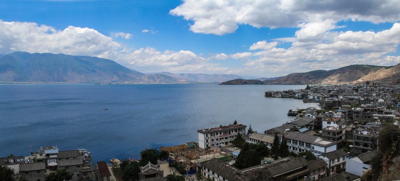 云南洱海双廊风景图片