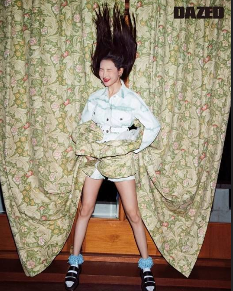 韩国女歌手李宣美xDAZED Korea诱惑图片