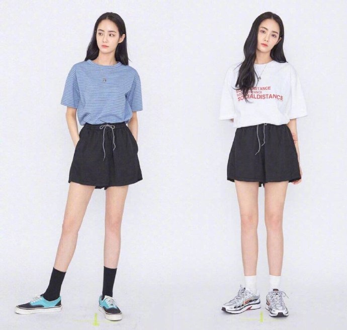高个子美女图片 酷女孩穿衣搭配图片