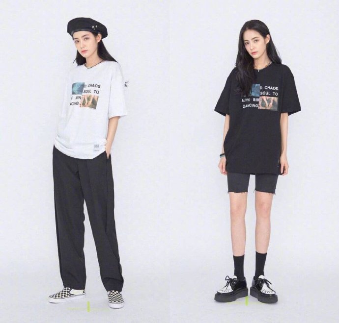 高个子美女图片 酷女孩穿衣搭配图片