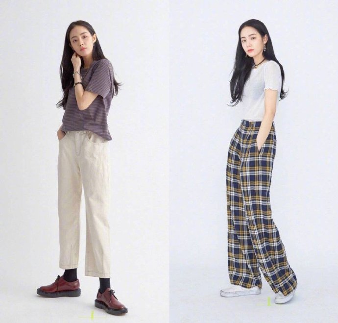 高个子美女图片 酷女孩穿衣搭配图片