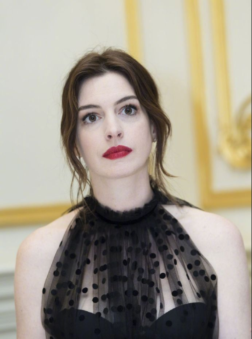 欧美美女图片 红唇美女Anne Hathaway美人图片