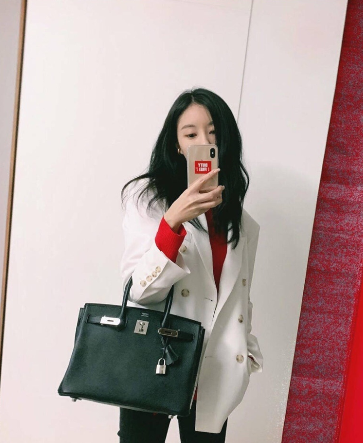 韩国美女朴孝敏自拍照图片
