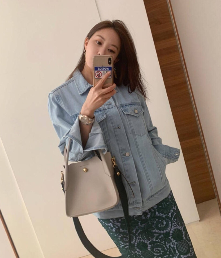 韩国美女朴孝敏自拍照图片