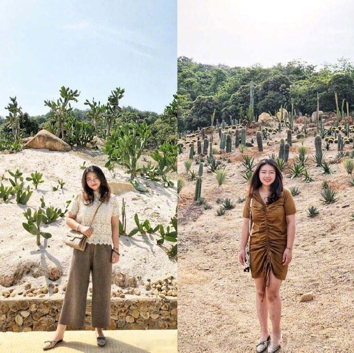 微胖女孩的夏日穿搭合集图片