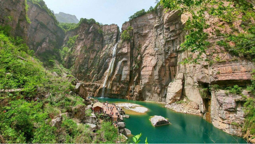 山水图片 宝泉风景区图片