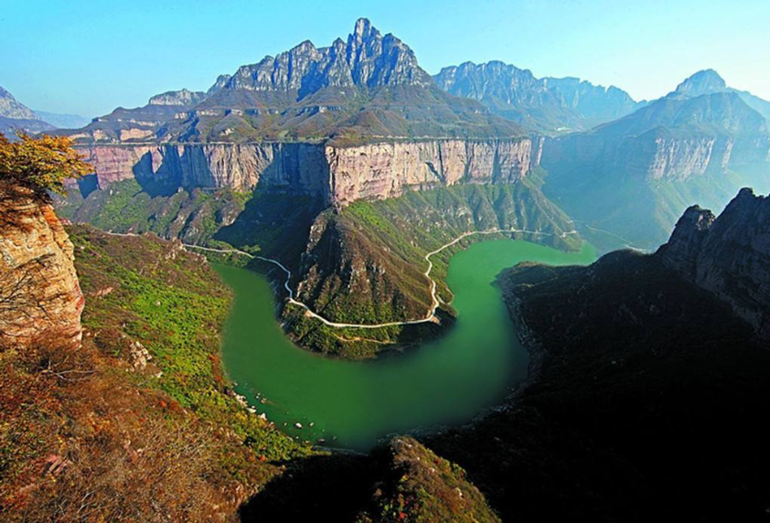 山水图片 宝泉风景区图片