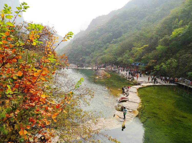山水图片 宝泉风景区图片