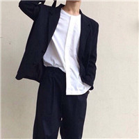 黑领带微信头像男生图片