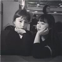 qq黑白头像女生图片 霸气女生头像图片