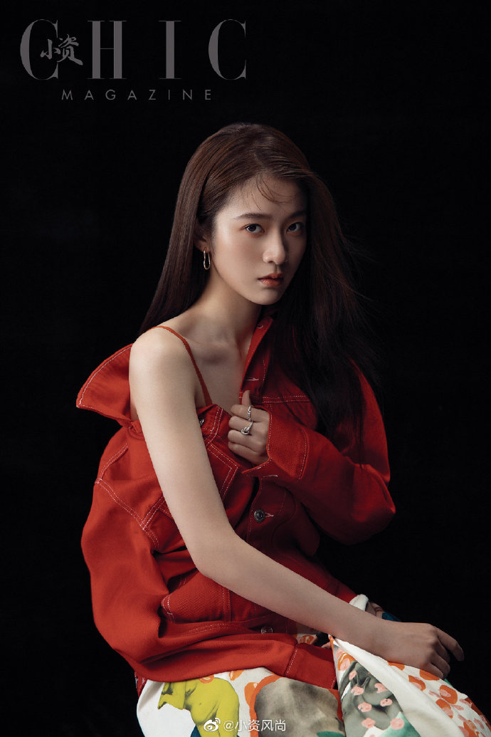 中国明星张迎雪李治廷《小资风尚》时尚封面图