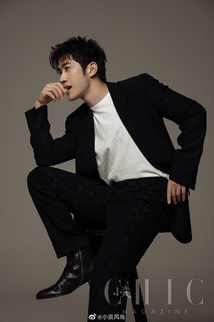 中国明星张迎雪李治廷《小资风尚》时尚封面图