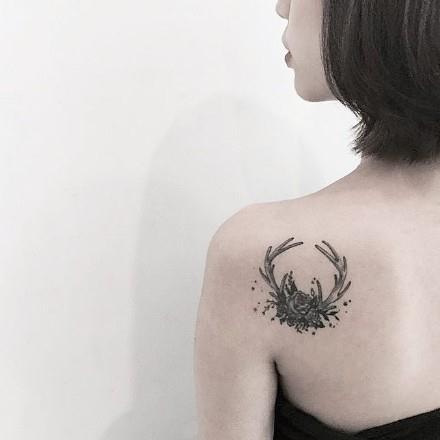 小清新女生纹身小图案