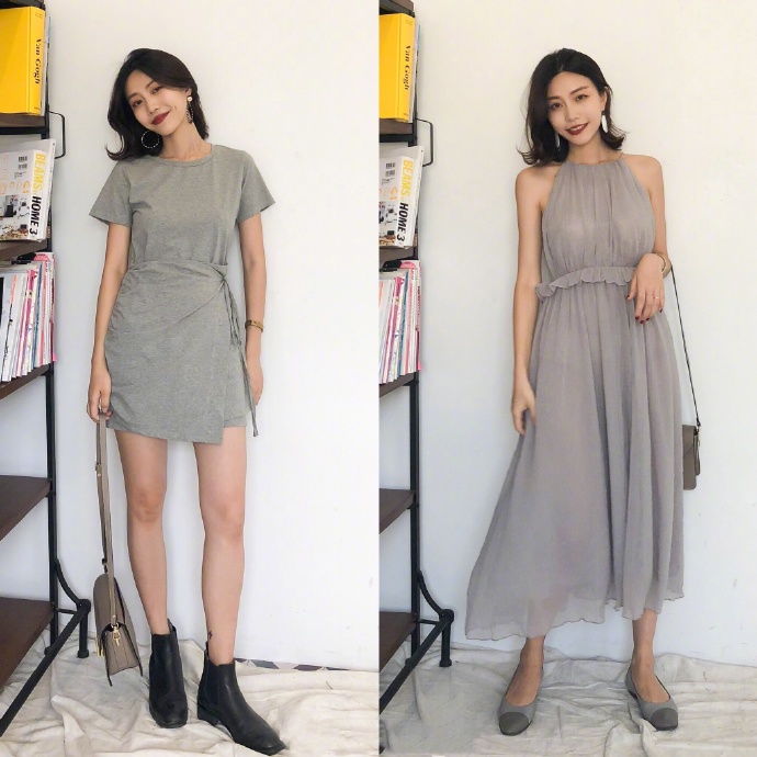 质感的轻熟女夏季穿搭图片