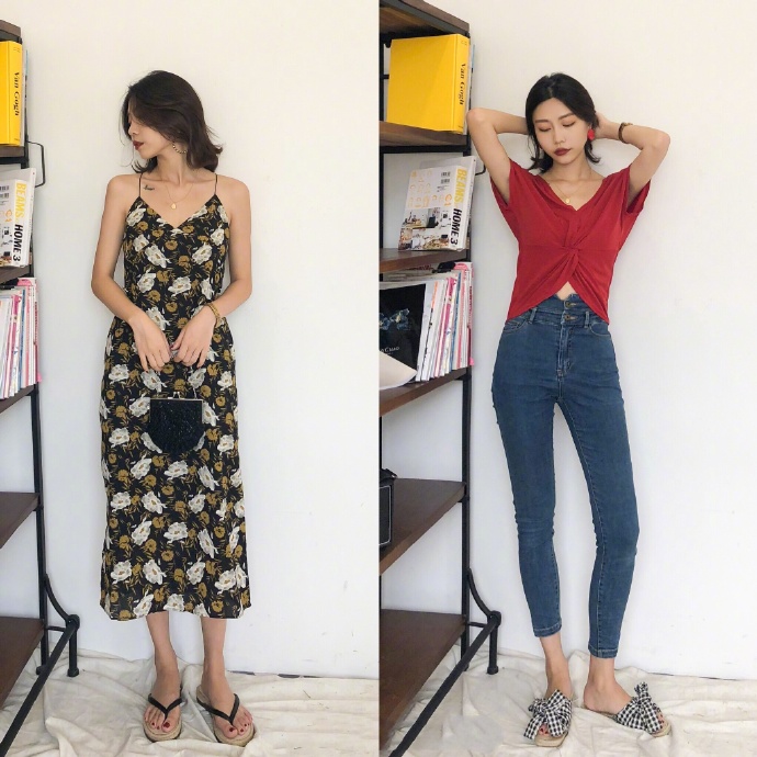 质感的轻熟女夏季穿搭图片