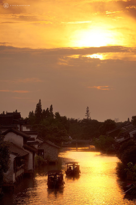 沉醉于旧时光之中乌镇风景图片