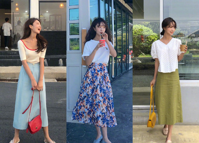 27套清甜的夏季穿搭图片