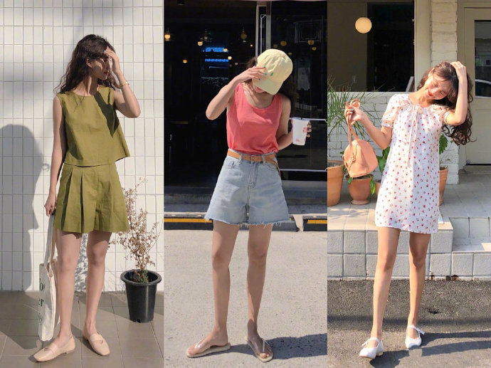 27套清甜的夏季穿搭图片
