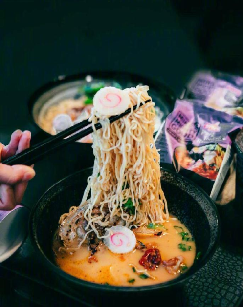 看见就流口说的面条图片