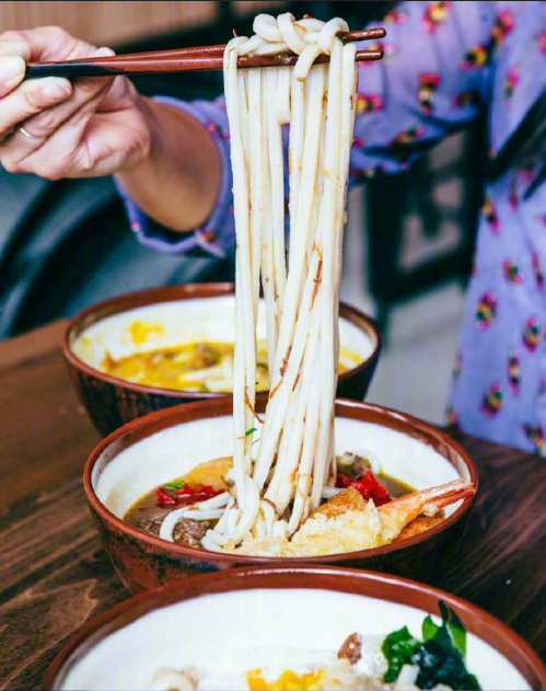 看见就流口说的面条图片