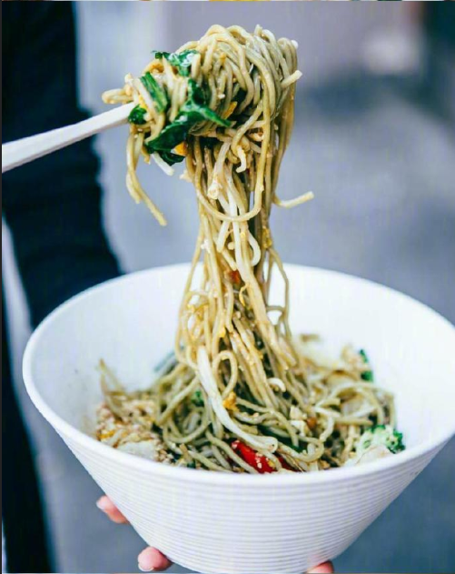 看见就流口说的面条图片