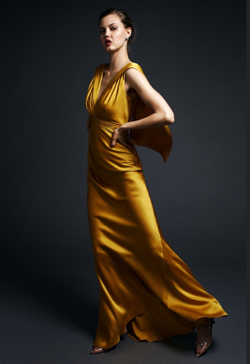 欧美美女超模Lindsey Wixson演绎Zac Posen2020早春度假